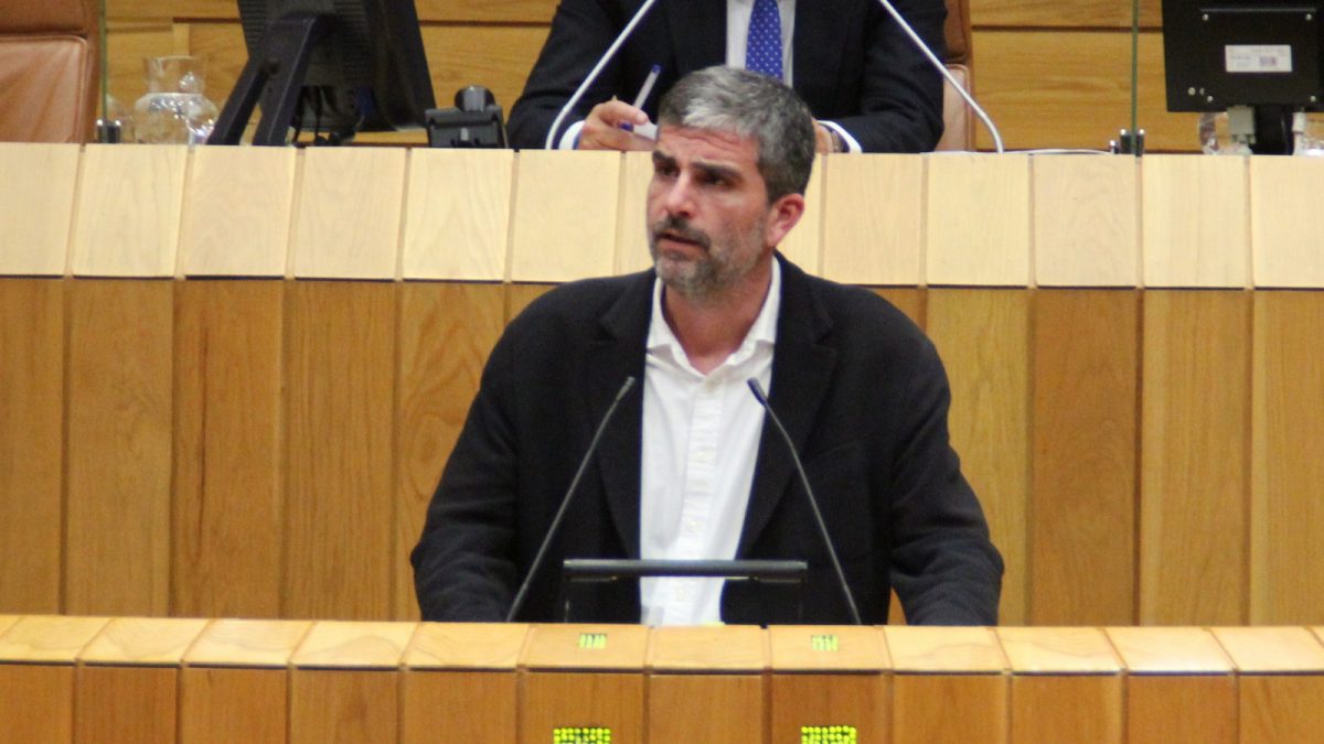 Martín Seco durante a súa intervención no Pleno