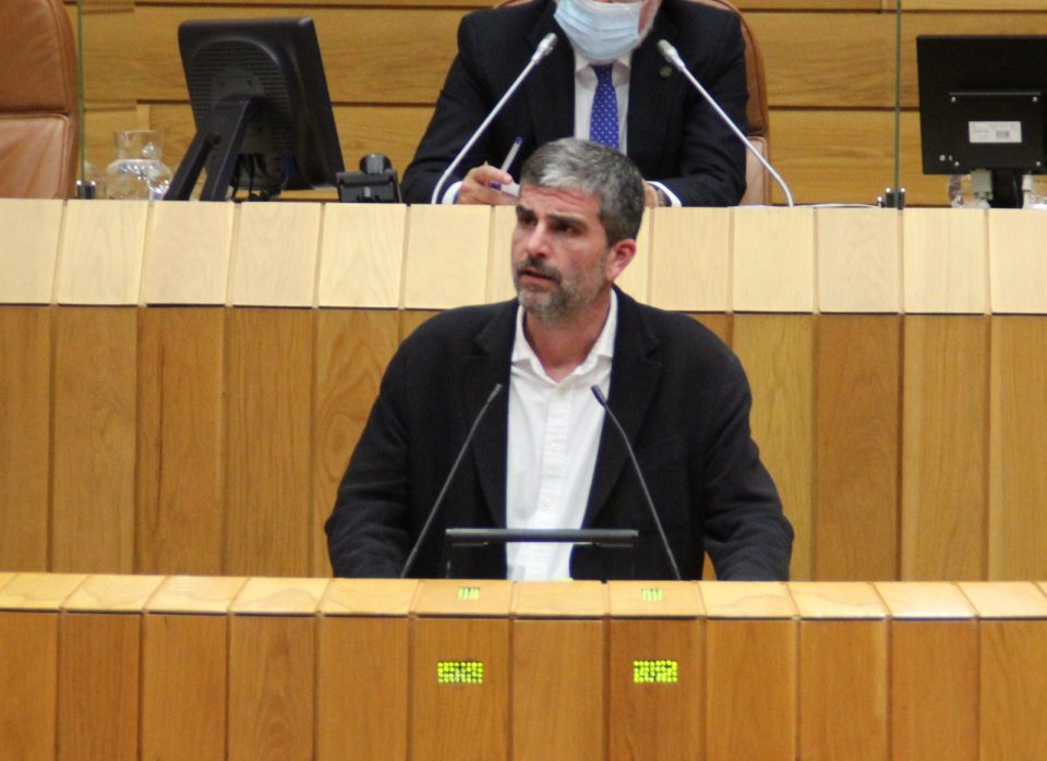 Martín Seco durante a súa intervención no Pleno