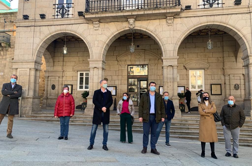 Gonzalo Caballero, hoxe, en Ourense