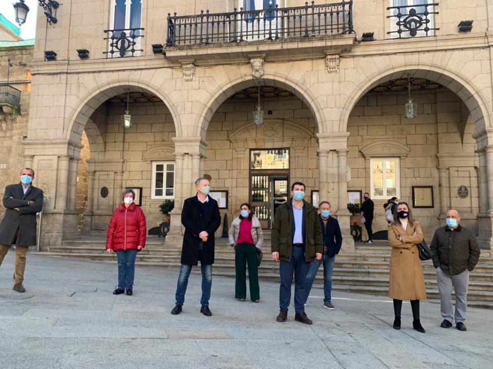 Gonzalo Caballero, hoxe, en Ourense