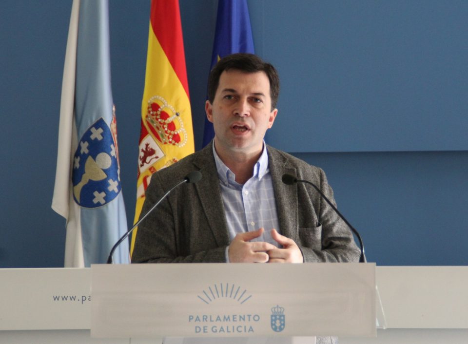 Gonzalo Caballero, trala Xunta de Portavoces