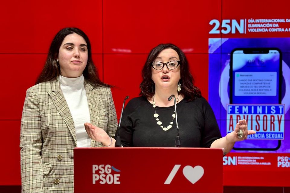 A secretaria de Igualdade do PSdeG, Silvia Fraga